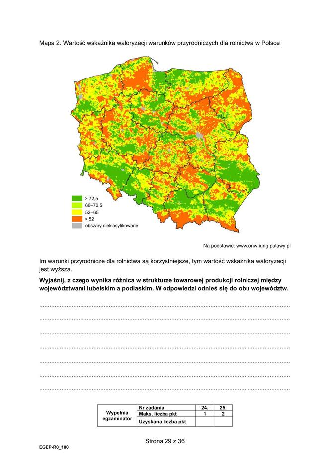 Matura 2024: geografia poziom rozszerzony. Arkusze CKE [STARA FORMUŁA 2015]