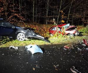 Tragiczny wypadek pod Świeciem. Auto 31-latka stanęło w płomieniach! Mężczyzna nie miał szans