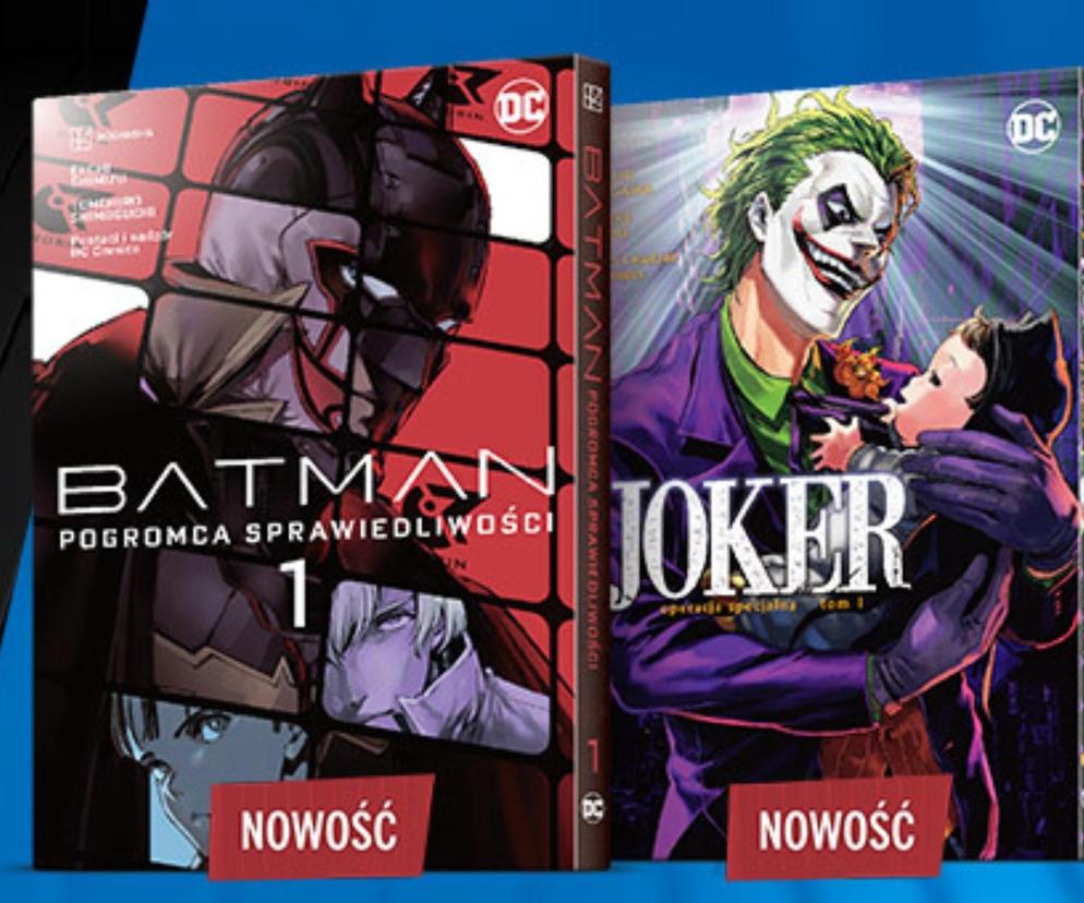 Batman, Joker i inni superbohaterowie. Nowa manga od DC już w lutym 2024!