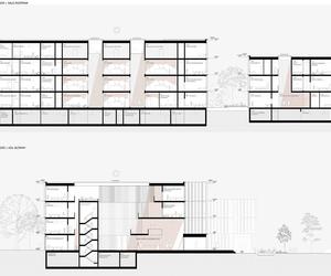 Siedziba Sądu i Prokuratury Rejonowej w Końskich według BDM Architekci