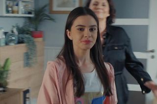 M jak miłość, odcinek 1813: Basia (Karina Woźniak), Marysia (Małgorzata Pieńkowska)