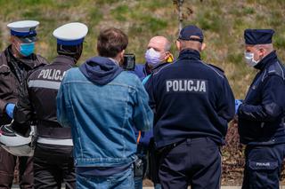 Protest przedsiębiorców w Katowicach.