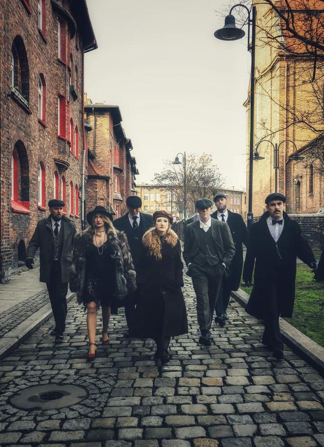 Grupa Piykne Bindry z Katowic odtwarza klimat z serialu "Peaky Blinders"