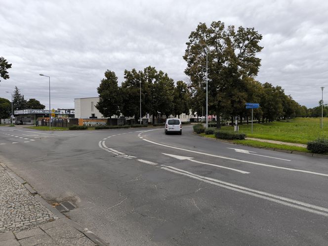 Skrzyżowanie ulic Norwida i Obrońców Lwowa