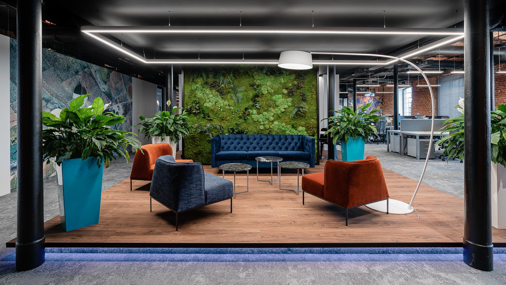 Biuro firmy Clariant w łódzkim Monopolis: projekt The Design Group