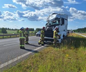 Wypadek na S5 koło Rawicza