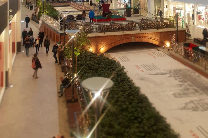 Tak obecnie wygląda kanał Raduni w centrum handlowym Forum Gdańsk