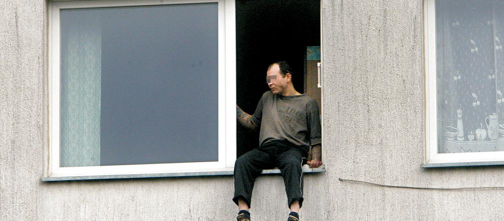 Chciał się zabić, bo zabrakło mu na wino