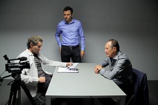 Na krawędzi 2 sezon odc. 9. Andrzej Czyż (Przemysław Sadowski), Tomek Kamiński (Marek Bukowski), Niżyński (Tomasz Dedek) 