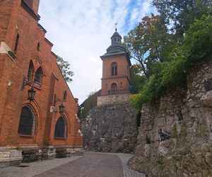 Ogród za kościołem św. Józefa w Krakowie