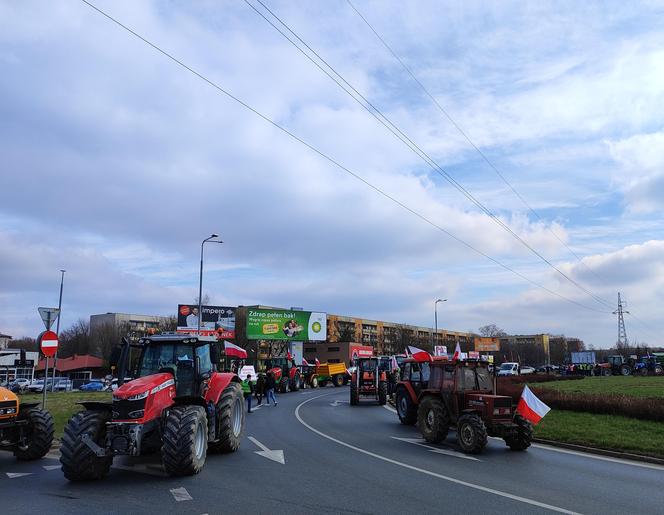 Protest rolników w Radomiu 20 marca