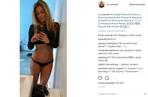 Małgorzata Rozenek w majtkach na Instagramie