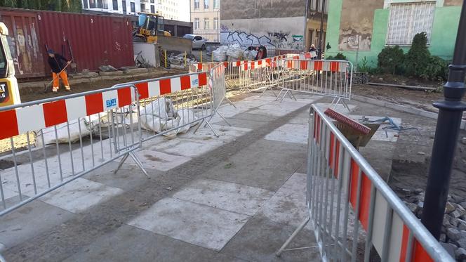 Remont ul. Staromiejskiej - listopad 2020