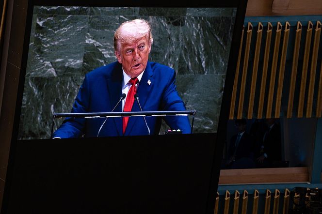 Przyjęcie Donald Trumpa.