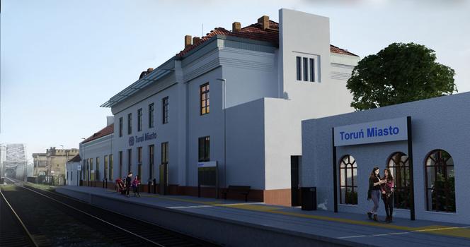 Przebudowa dworców kolejowych w Toruniu według projektu pracowni RYSY Architekci