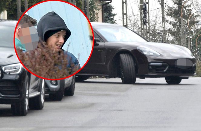 Iga Świątek pojechała porsche na sesję zdjęciową