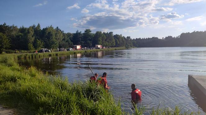 Tragedia nad zbiornikiem "Floryda" w Leżajsku. Utonął 25-letni mężczyzna