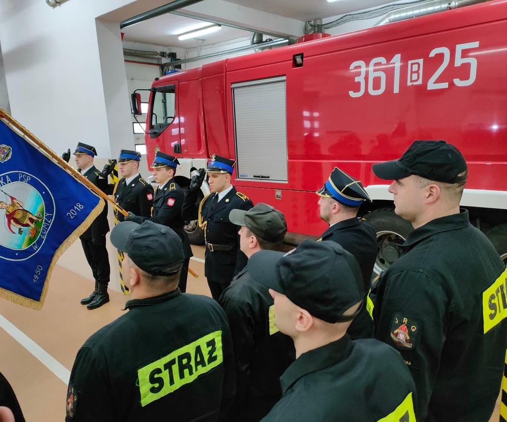 Łomża. Strażacy ochotnicy dostali promesy na zakup wozów strażackich