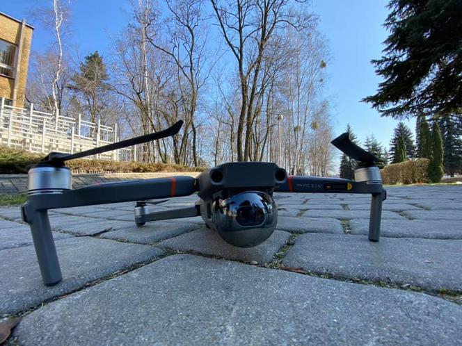 Dron nad Wojkowicami 