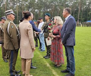 Przysięga wojskowa w Złocieńcu