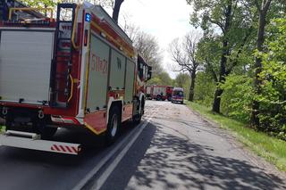 Wypadek w Wyrach. Nie żyje 34-latek