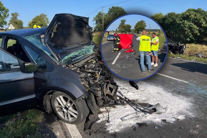 Śmiertelny wypadek pod Golubiem-Dobrzyniem. Kobieta i mężczyzna nie żyją, dziecko w szpitalu [ZDJĘCIA].