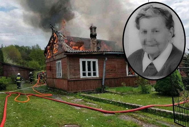 Pani Celina spaliła się po śniadaniu. Makabra pod Mińskiem Mazowieckim