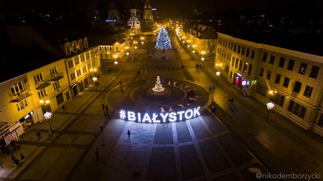 Najpiękniejsze choinki są w Białymstoku?