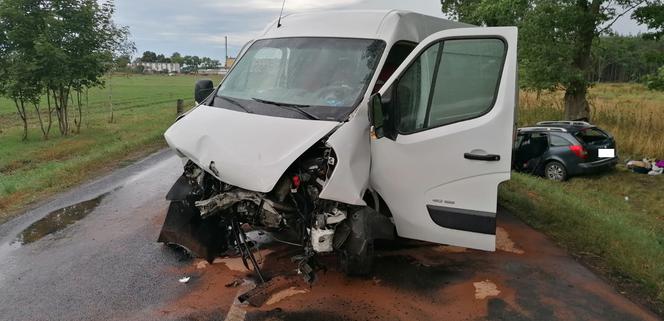 Siedem osób rannych, lądowały trzy śmigłowce. Wypadek pod Lesznem