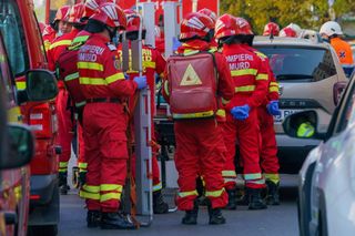 Wybuch w bloku w Bukareszcie