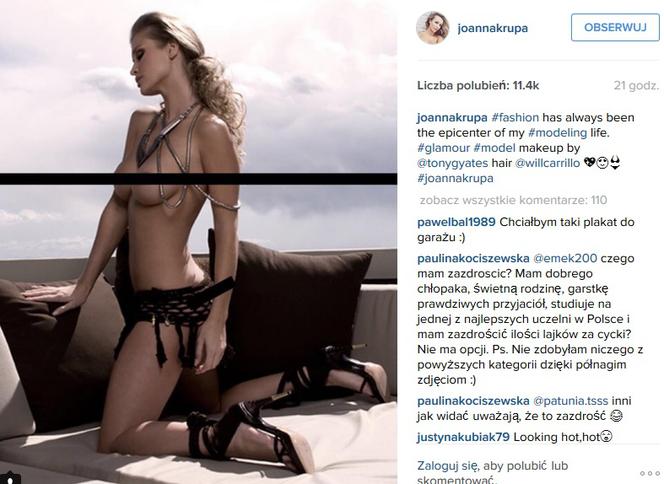 Joanna Krupa topless