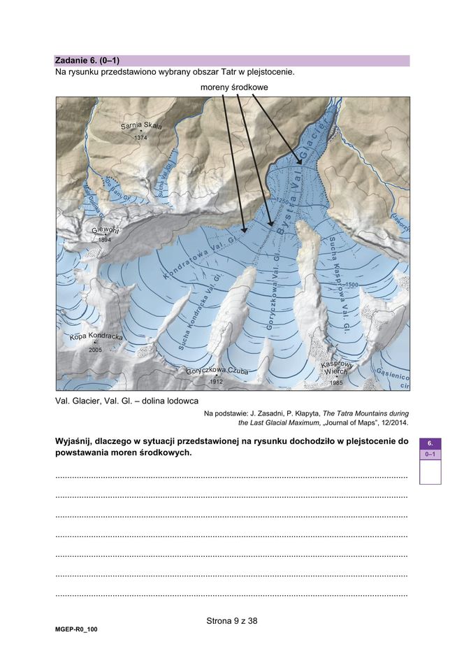 Matura 2025 geografia - odpowiedzi, arkusz CKE  15.05.2025 - Formuła 2023	