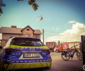 Śmiertelny wypadek w Lędzinach. Nie żyje 66-letnia pasażerka samochodu osobowego