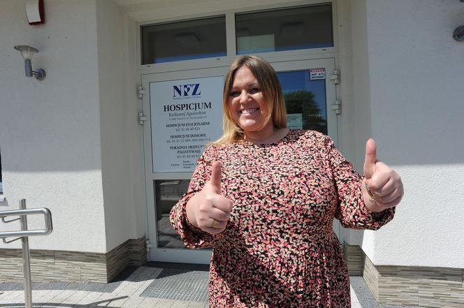 Sylwia Retzlaff - wolontariuszka hospicjum w Tanowie
