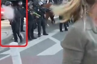 Dziennikarka postrzelona w czasie relacji na żywo! Tak Trump bawi się w wojnę w Los Angeles