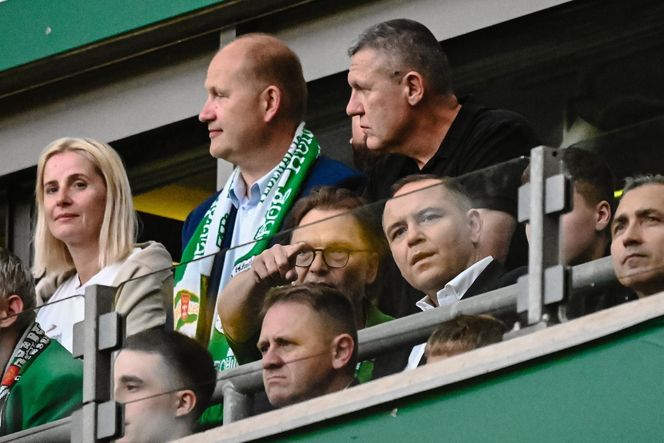 Prezydent Nawrocki na meczu Lechii Gdańsk