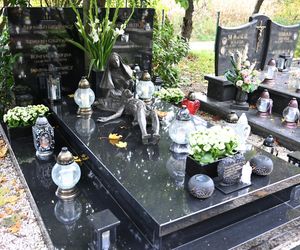 Patryk Peretti - tak wygląda grób syna Sylwii