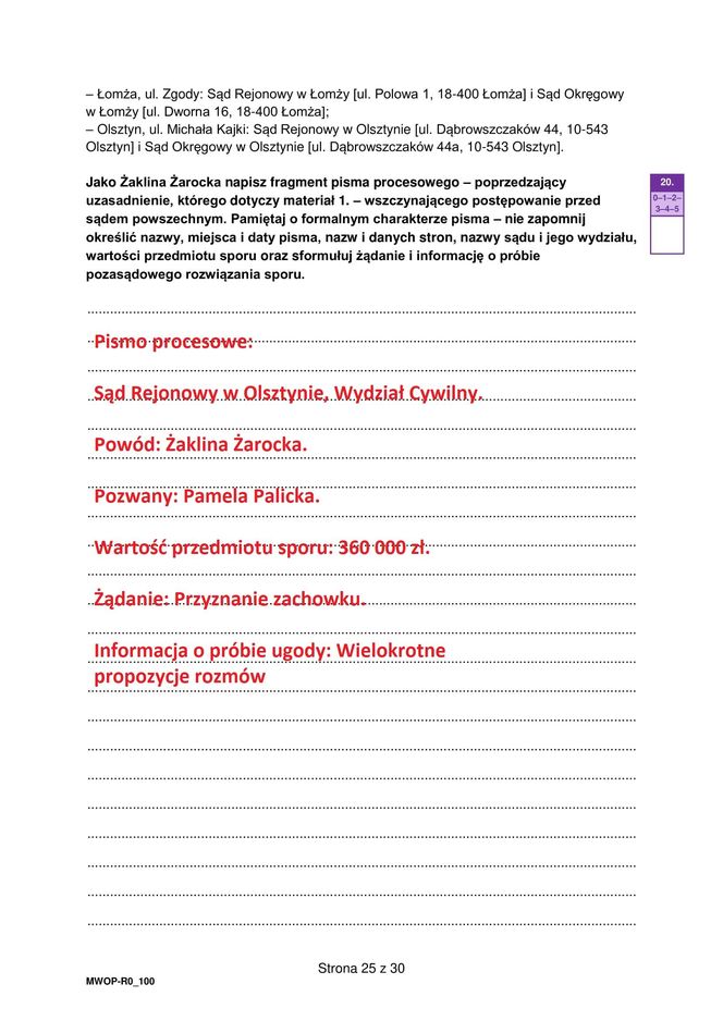Matura 2025: WOS poziom rozszerzony. ODPOWIEDZI 13.05.2025 [FORMUŁA 2023]