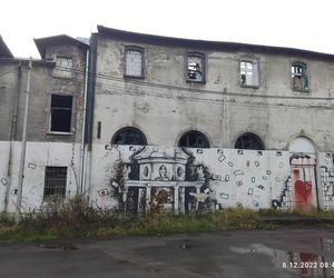 Historyczne budynki przy ul. Portowej w Mysłowicach