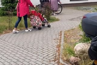 M jak miłość po wakacjach 2023. Barbara (Teresa Lipowska), Józef Modry (Stefan Friedmann), Ola (Justyna Karłowska), Gabrysia (Sara Lesiczka) na planie