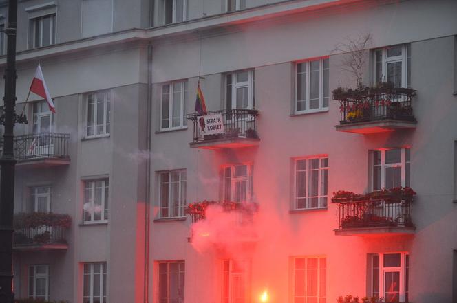 Spalone mieszkanie podczas marszu niepodległościowego