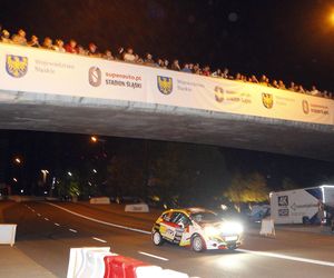 Rajd Śląska 2025. Nocny odcinek specjalny ulicami Katowic
