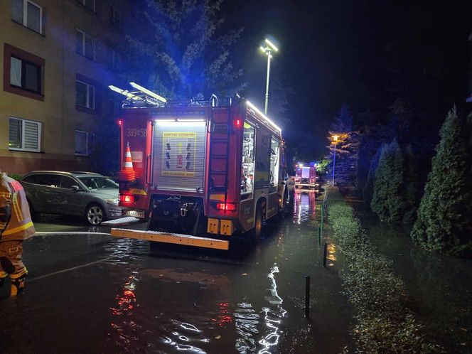 Siedlce zalane po burzy
