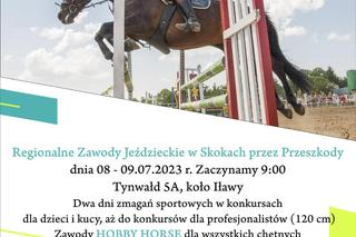 V Regionalne Zawody Jeździeckie w Skokach oraz Hobby Horse w Tynwałdzie