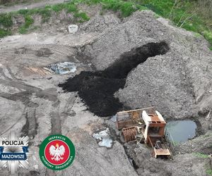 Wielka akcja policji! Rakotwórcze substancje ukryte w bunkrach i zakopane w ziemi