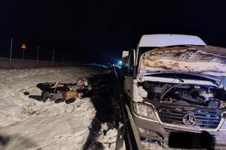 Zambrów. Tragiczny wypadek na S8. Dwie osoby nie żyją. 5 jest rannych Na busa najechała ciężarówka