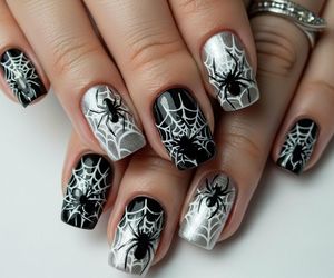 paznokcie na halloween