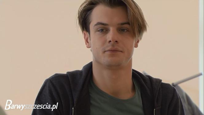 Barwy szczęścia. pacjent Paweł Piasecki (Mateusz Rzeźniczak)