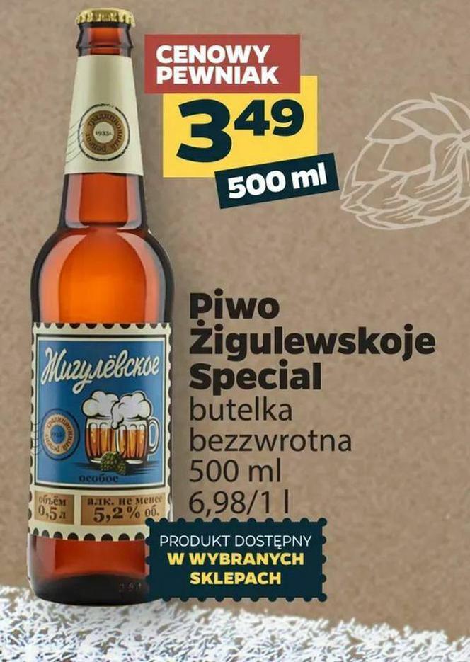 Piwo Żigulewskoje Special