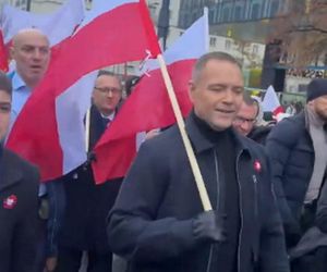 Karol Nawrocki na Marszu 2025